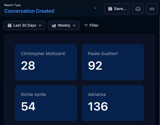 New report layouts