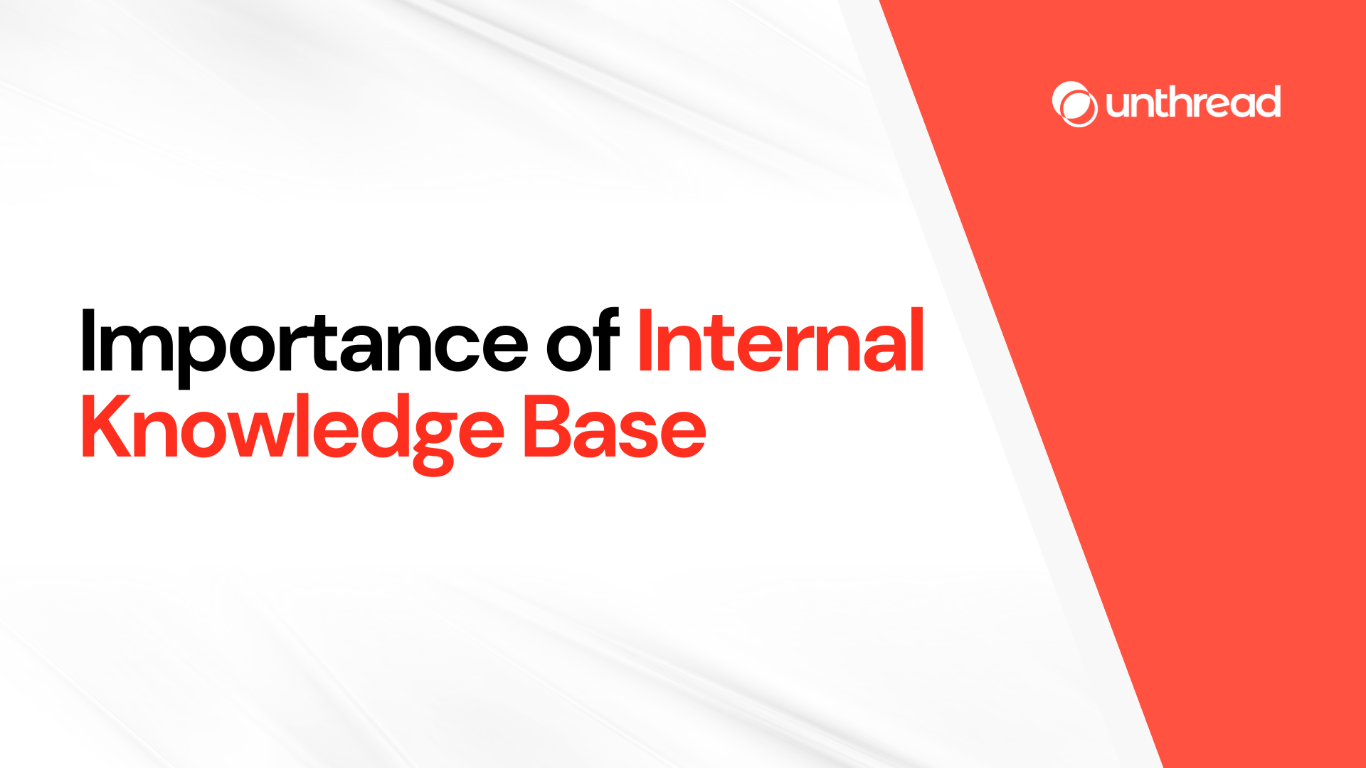 What is an Internal Knowledge Base?