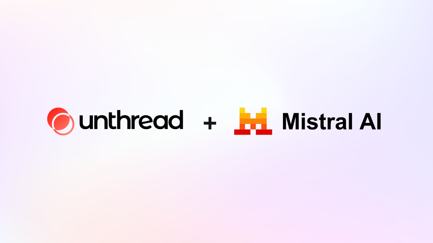 Unthread + Mistral: Power Your Agentic Workflows with Mistral AI