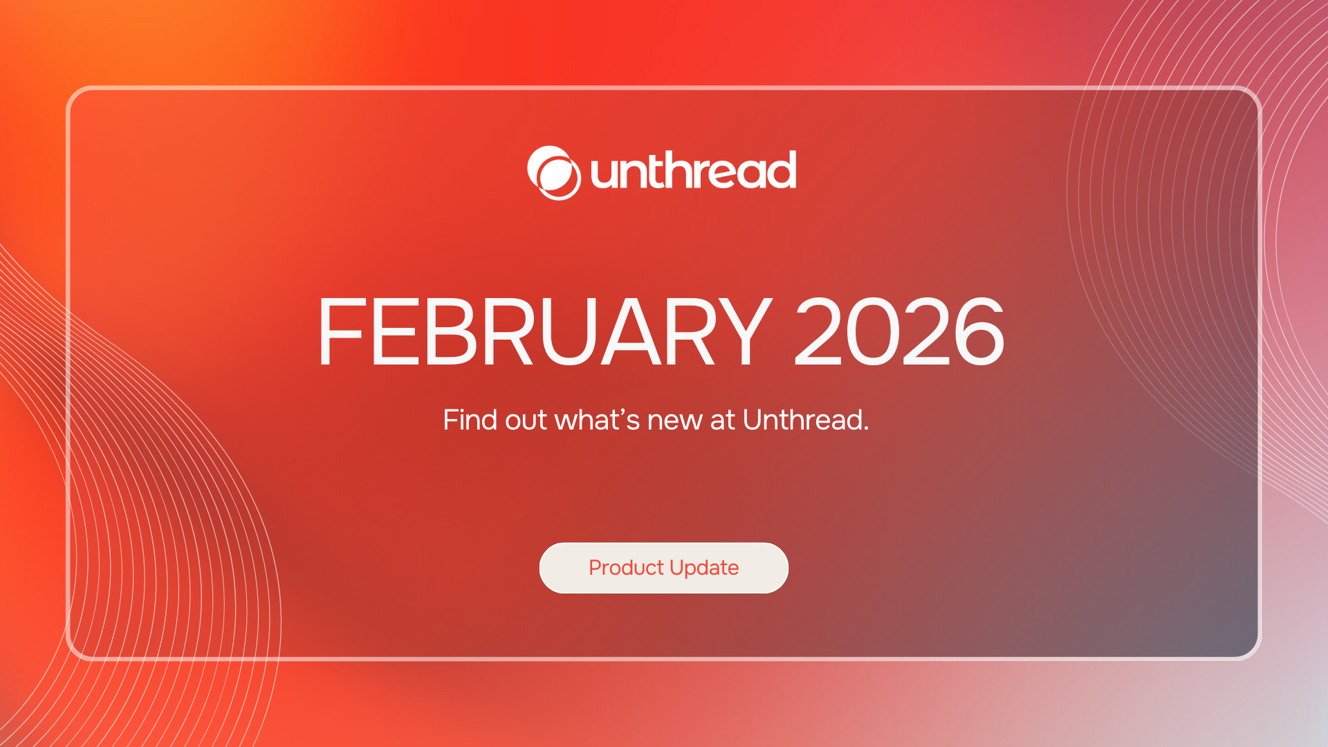 February 2026 Product Update