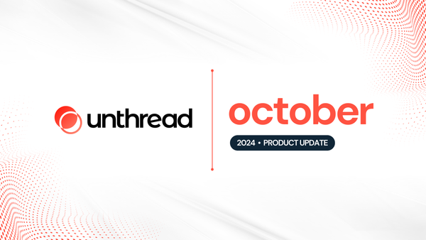 October Product Update