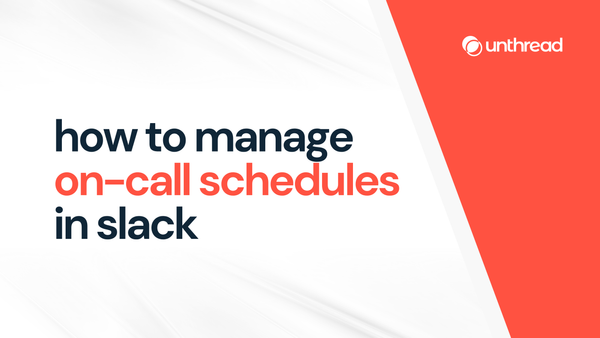 How to Manage On-Call Schedules in Slack