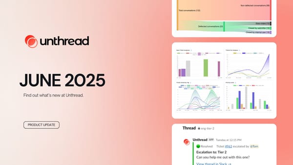 Unthread Product Update 2025